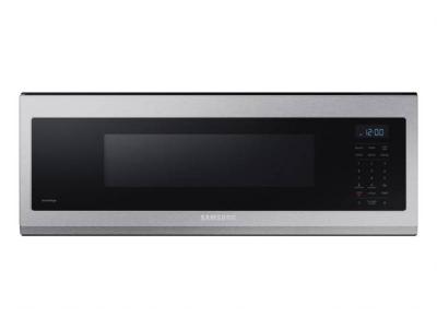 30" Samsung 1.1 Cu. Ft. Capacity Low Profile Over the Range Microwave - ME11A7510DS/AC