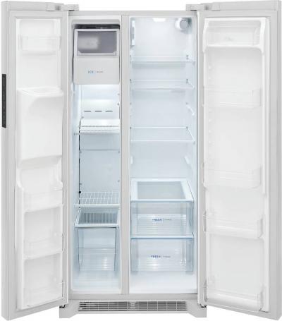 33" Frigidaire 22.3 Cu. Ft. Capacity Side by Side Refrigerator - FRSS2323AW
