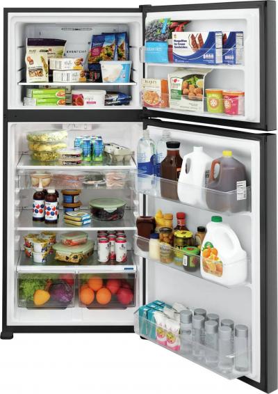 30" Frigidaire 20.0 Cu. Ft. Capacity Top Freezer Refrigerator - FFHT2045VD