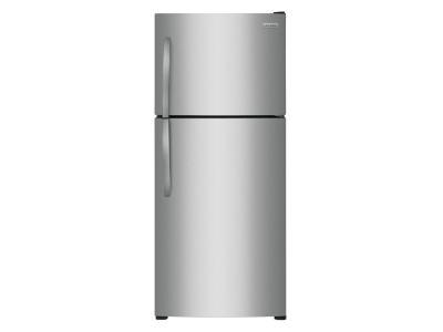 28" Frigidaire 18.0 Cu. Ft. Top Mount Refrigerator In Stainless Steel  - FFHT1820VS