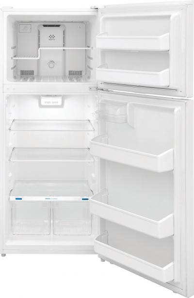 28" Frigidaire 17.6 Cu. Ft. Top Freezer Refrigerator in White - FFHT1822UW