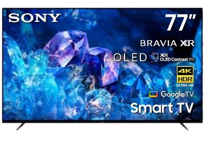 77" Sony XR77A80K Bravia XR OLED 4K Ultra HD HDR Smart TV