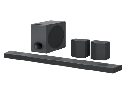 LG 9.1.5 channel High Res Audio Sound Bar with Dolby Atmos and Rear Surround Speakers