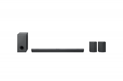 LG 9.1.5 channel High Res Audio Sound Bar with Dolby Atmos and Rear Surround Speakers