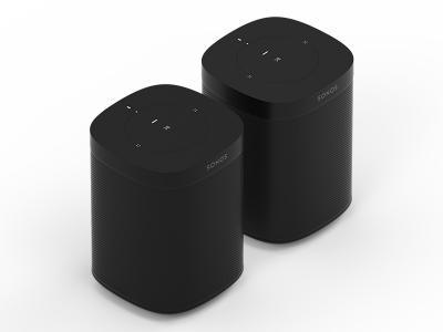 Sonos Two Room Set With Sonos One - Two Room Set with Sonos One (B)