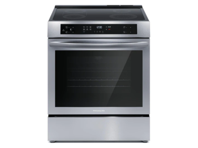 Frigidaire Electric Front Control Induction Range with Convection in Stainless Steel - FCFI308CAS
