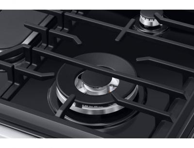 30'' Samsung Gas Range with 20 K BTU Dual Burner 5.8 cf NX58M6650WS