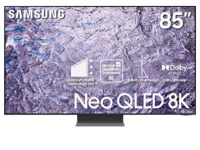 85" Samsung QN85QN800CFXZC QN800C Series 8K Neo QLED LCD TV