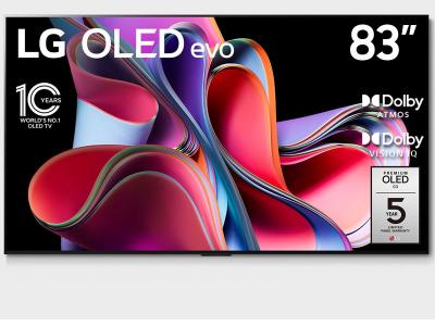 LG 83" OLED Evo Gallery Edition (OLED83G3PUA)