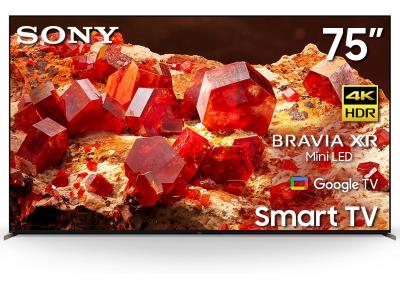 75" Sony XR75X93L Beavia XR Mini LED 4K Ultra HD High Dynamic Range Smart Google TV