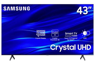 Samsung 43" Crystal UHD 4K Smart TV Powered by Tizen