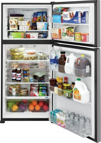30" Frigidaire 20.0 Cu. Ft. Top Freezer Refrigerator in Stainless Steel - FFHT2045VS