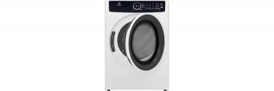 27" Electrolux 8.0 Cu. Ft. Front Load Electric Dryer in White - ELFE743CAW