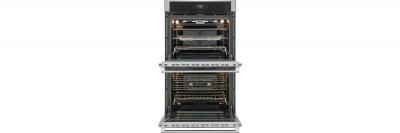 30" Electrolux 10.2 Cu. Ft. Electric Double Wall Oven with Delay Bake in Stainless Steel - ECWD3011AS