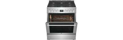 30" Electrolux  4.6 Cu. Ft. Freestanding Dual Fuel Range - ECFD3068AS