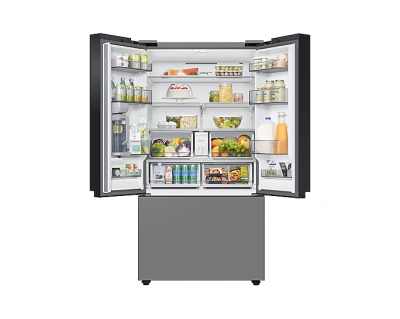 36" Samsung 24 Cu. Ft. Bespoke French Door Counter Depth Refrigerator - F-RF24BB62MTMT